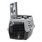 IRIS USA Small Pet Travel Carrier with Front and Top Access, Black/Gray